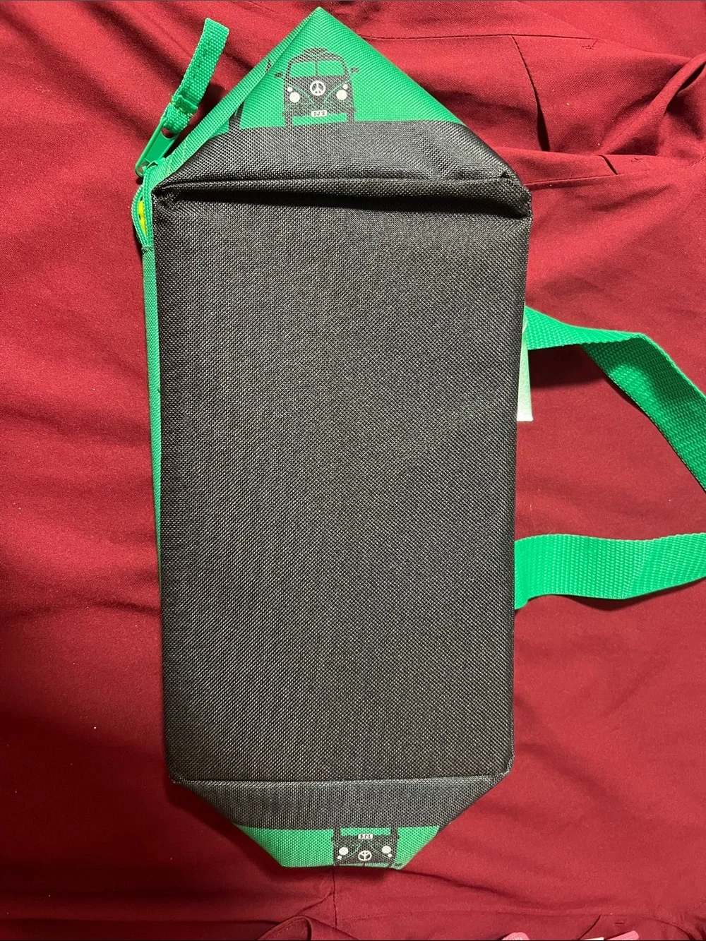 Trader Joe's Green & Black Reusable Tote Bag